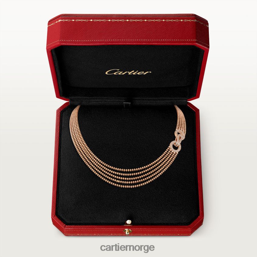 smykker Cartier agrafe kjede stilig F4466N551