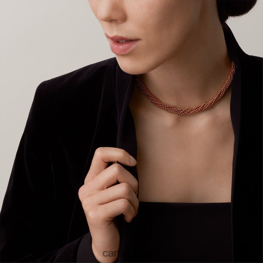 smykker Cartier agrafe kjede stilig F4466N558