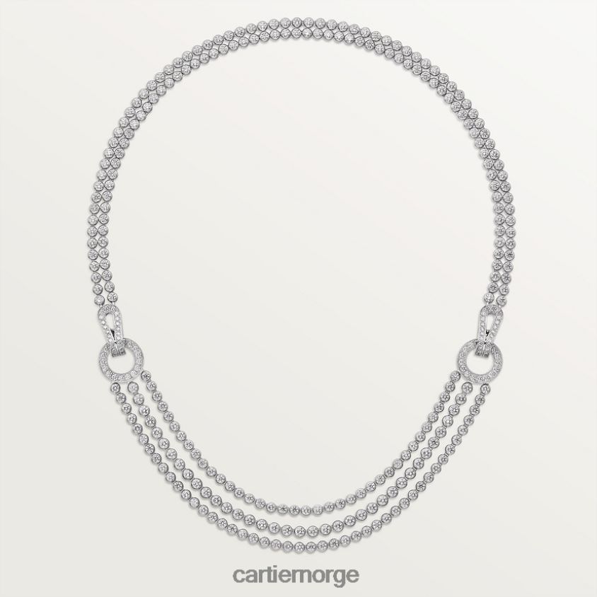 smykker Cartier agrafe kjede stilig F4466N562