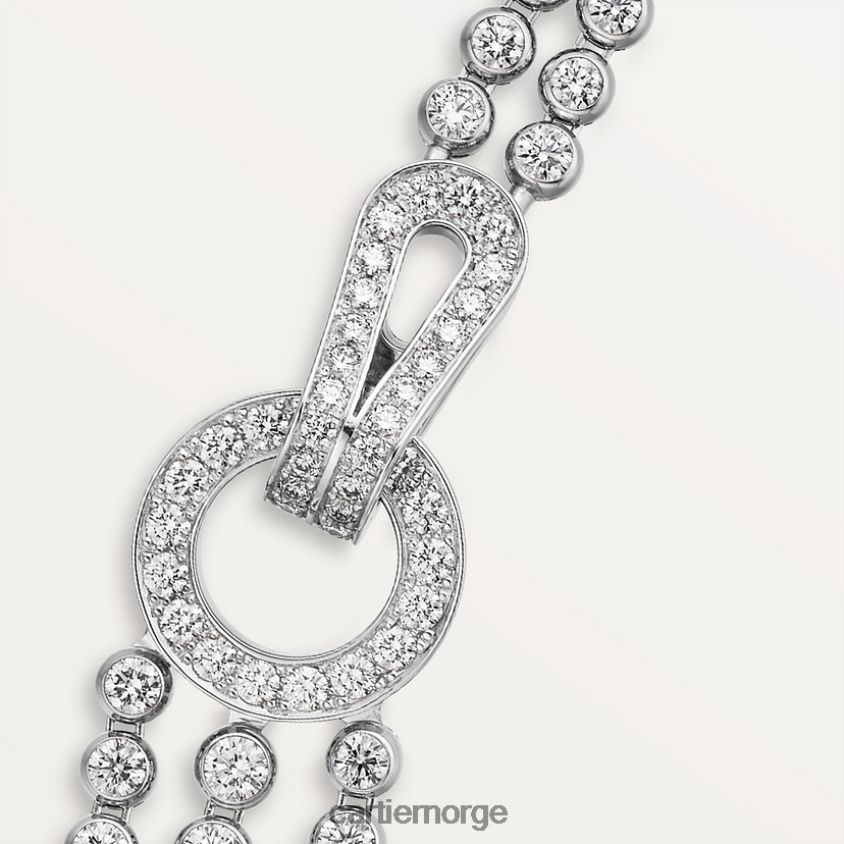 smykker Cartier agrafe kjede stilig F4466N562