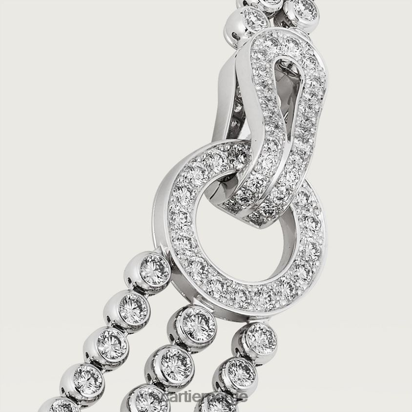 smykker Cartier agrafe kjede stilig F4466N562