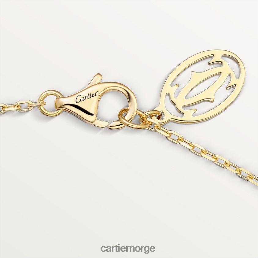 smykker Cartier d'amour halskjede, stor modell gult gull F4466N496