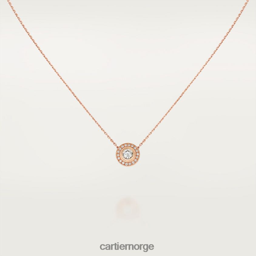 smykker Cartier d'amour kjede stilig F4466N541