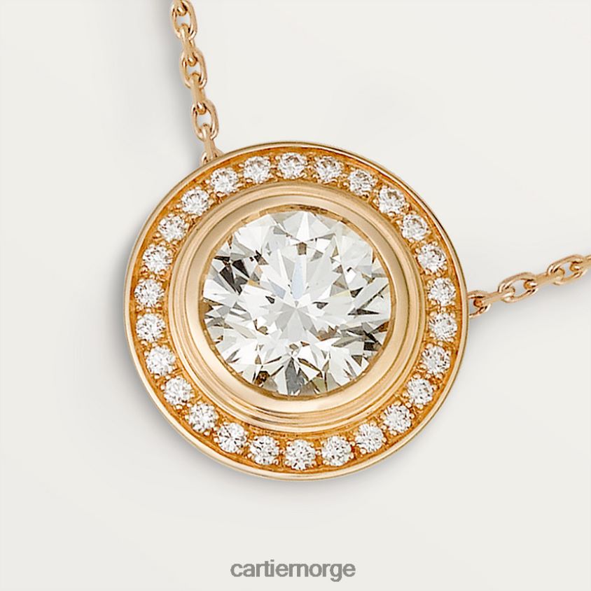smykker Cartier d'amour kjede stilig F4466N550
