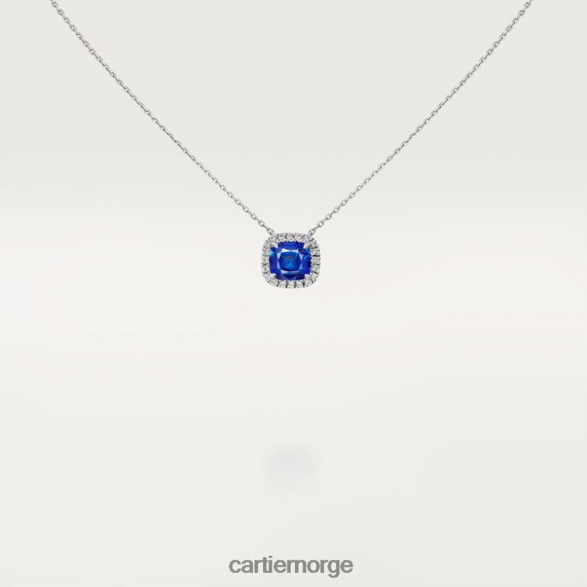 smykker Cartier destinee halskjede med farget stein stilig F4466N515