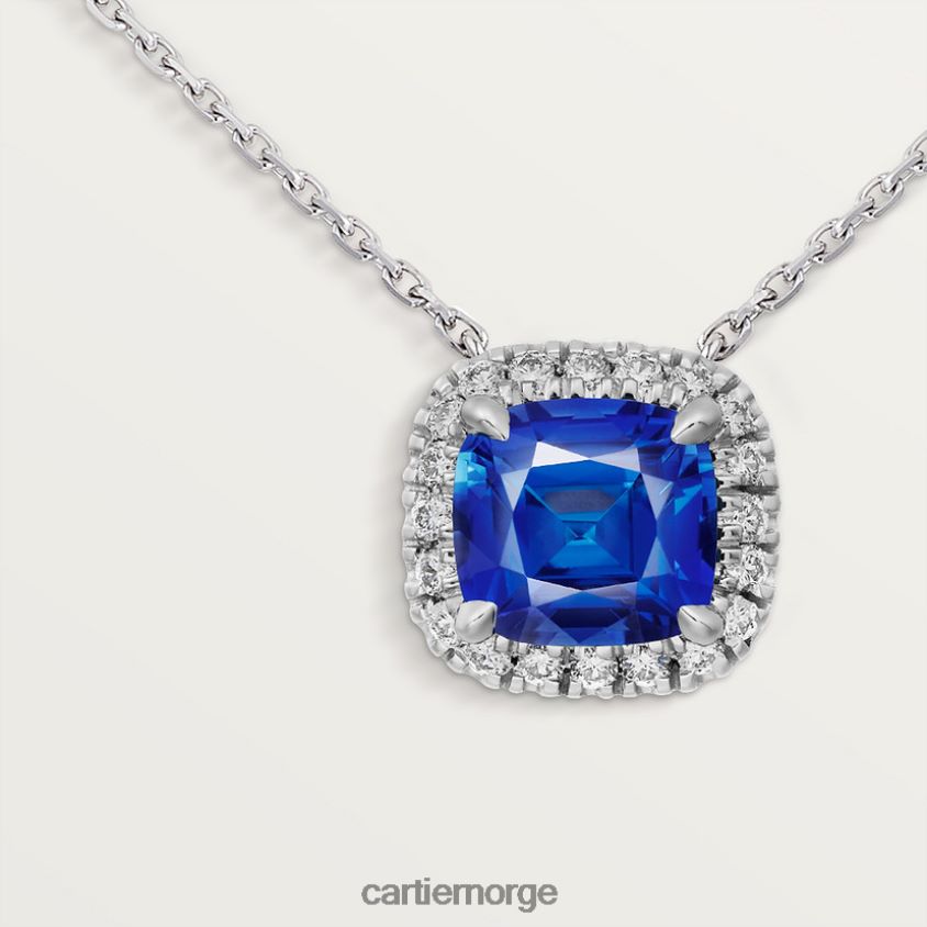 smykker Cartier destinee halskjede med farget stein stilig F4466N515