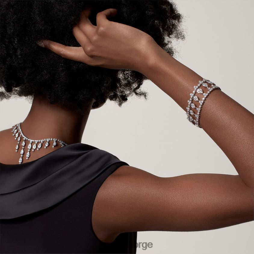 smykker Cartier diamant samling halskjede stilig F4466N579