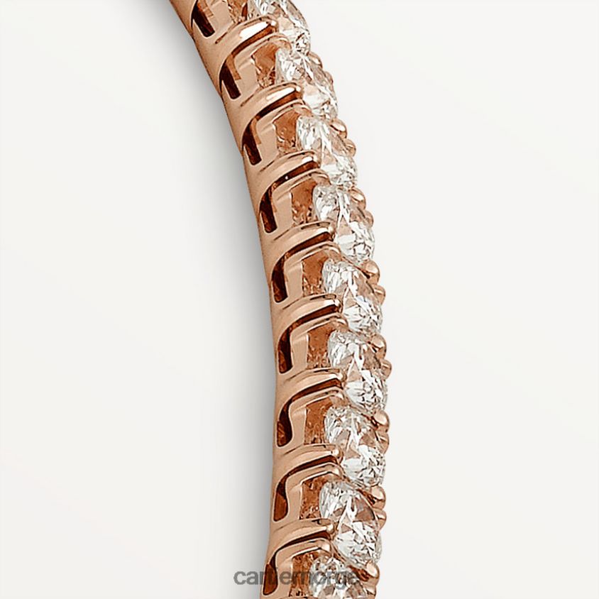 smykker Cartier essensielle linjer halskjede Rose gull F4466N528