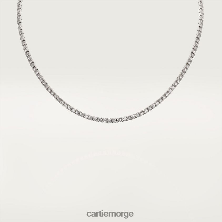 smykker Cartier essensielle linjer halskjede hvitt gull F4466N526