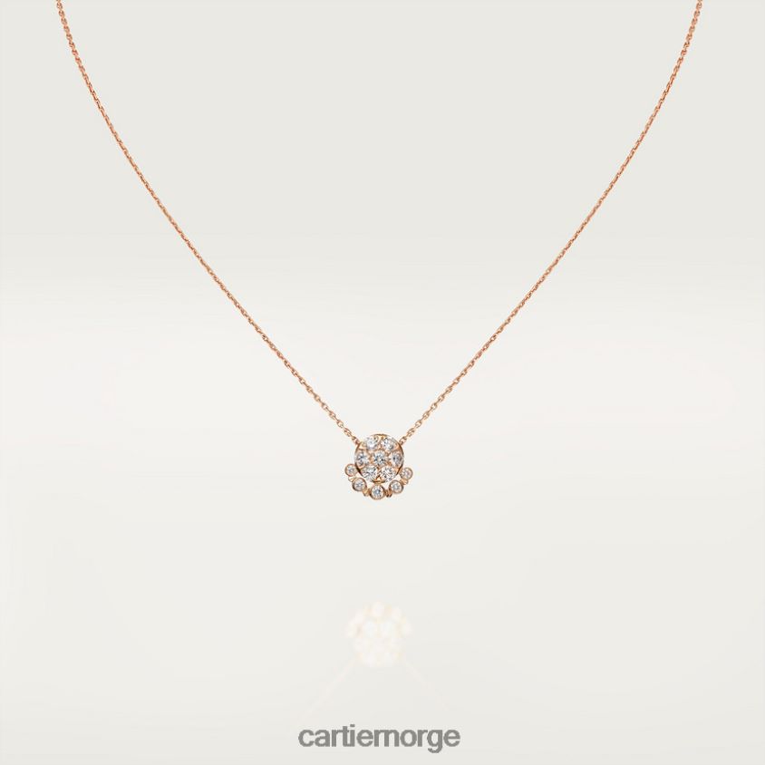 smykker Cartier etincelle kjede Rose gull F4466N510