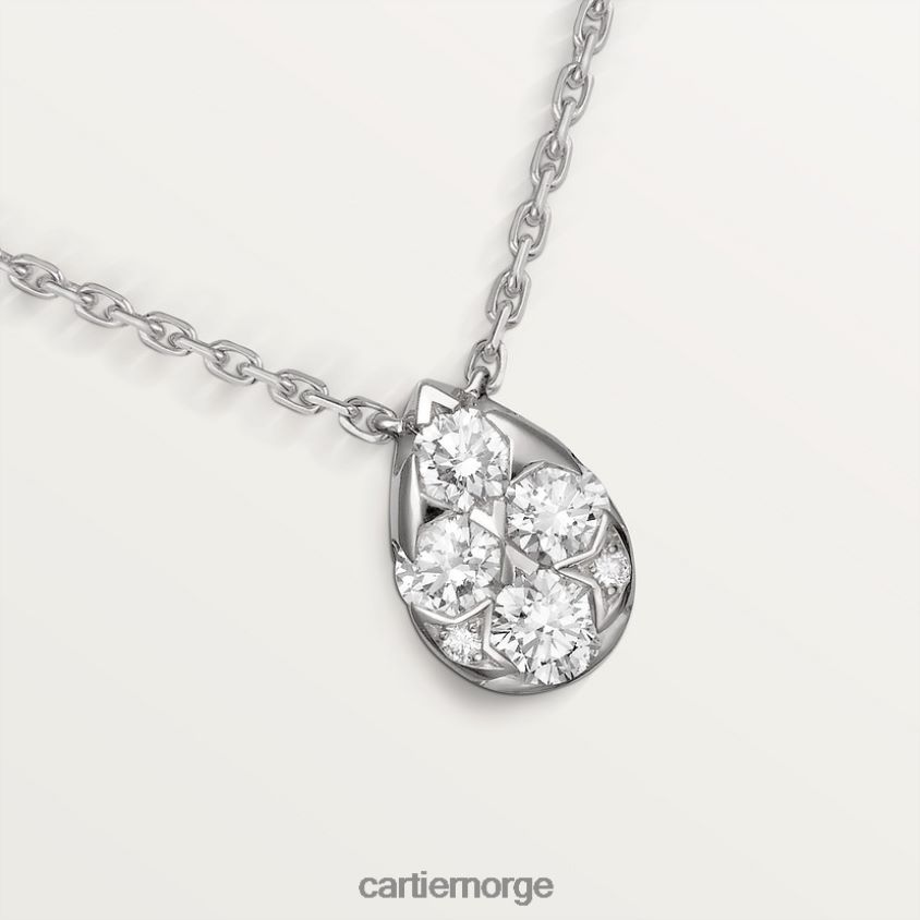 smykker Cartier etincelle kjede hvitt gull F4466N500