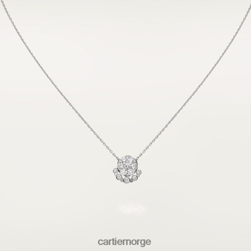 smykker Cartier etincelle kjede hvitt gull F4466N503