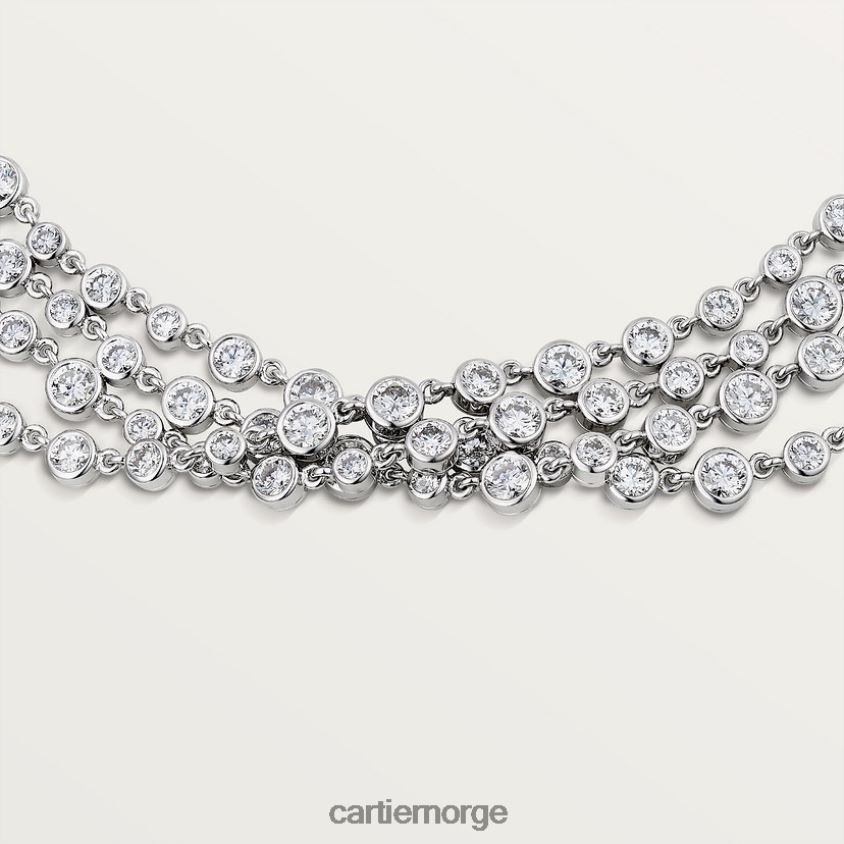 smykker Cartier pluie kjede stilig F4466N561