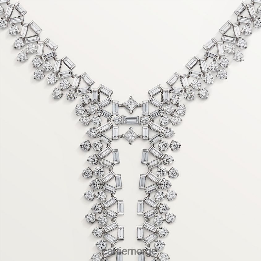 smykker Cartier refleks halskjede stilig F4466N539