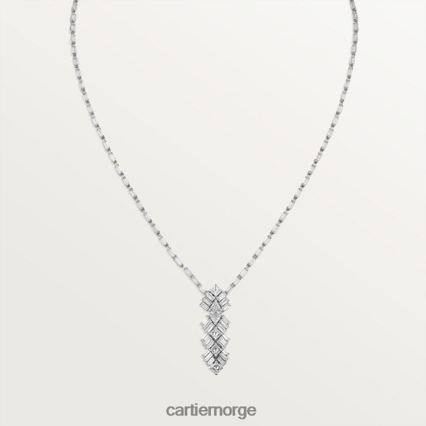 smykker Cartier refleks halskjede stilig F4466N563