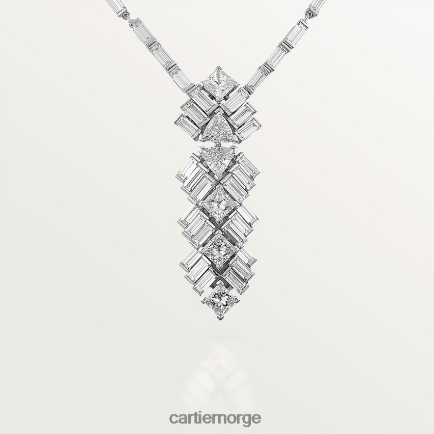 smykker Cartier refleks halskjede stilig F4466N563