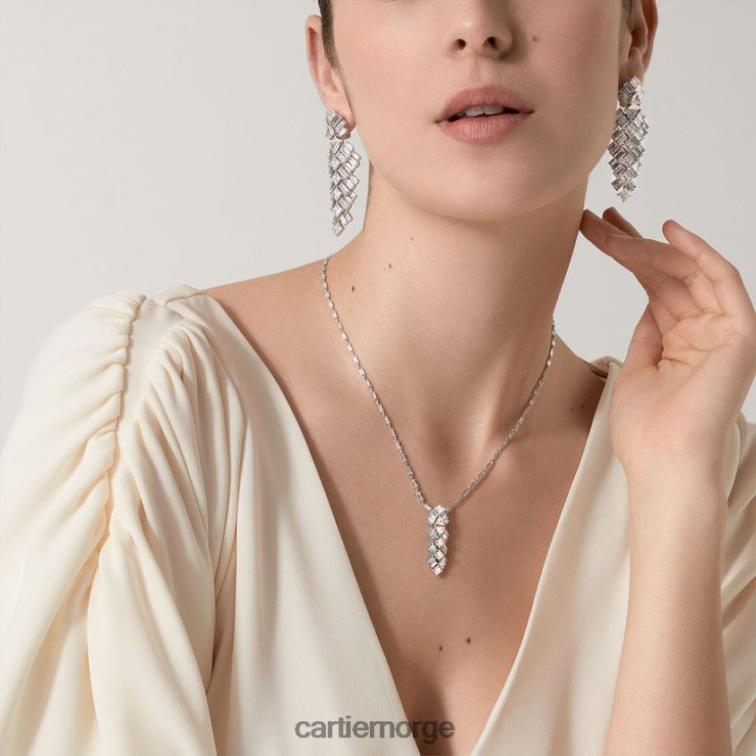 smykker Cartier refleks halskjede stilig F4466N563