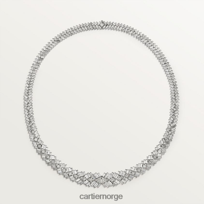 smykker Cartier refleks halskjede stilig F4466N582