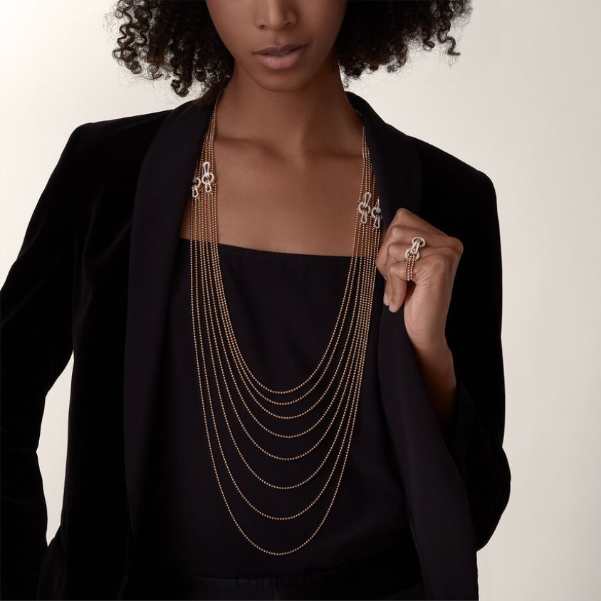 smykker Cartier agrafe ring stilig F4466N107