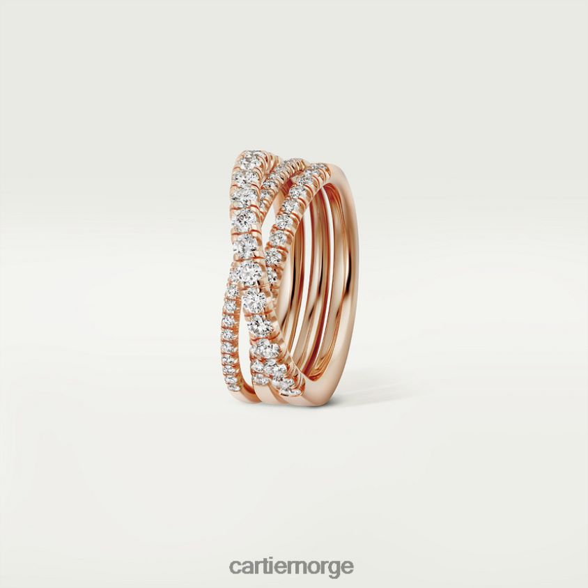 smykker Cartier etincelle ring Rose gull F4466N104