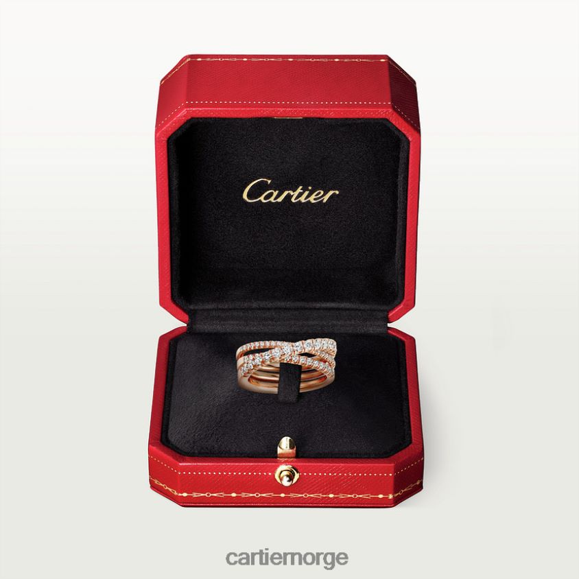 smykker Cartier etincelle ring Rose gull F4466N104