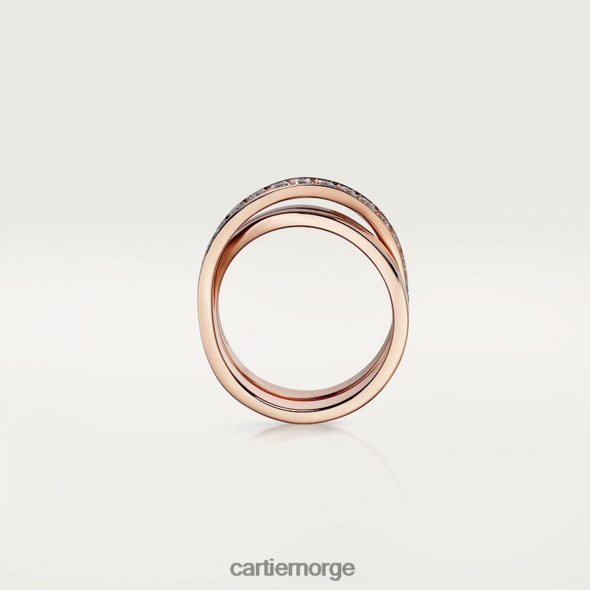 smykker Cartier etincelle ring Rose gull F4466N106