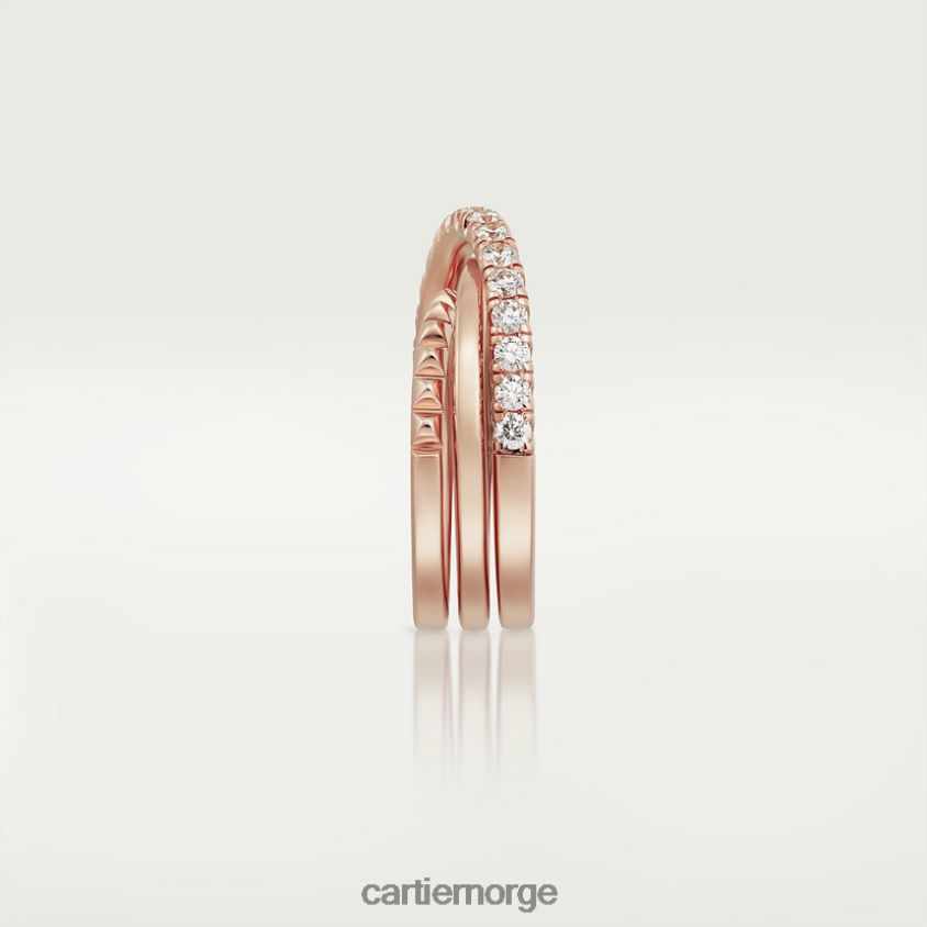 smykker Cartier etincelle ring Rose gull F4466N99