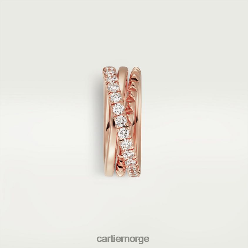 smykker Cartier etincelle ring Rose gull F4466N99