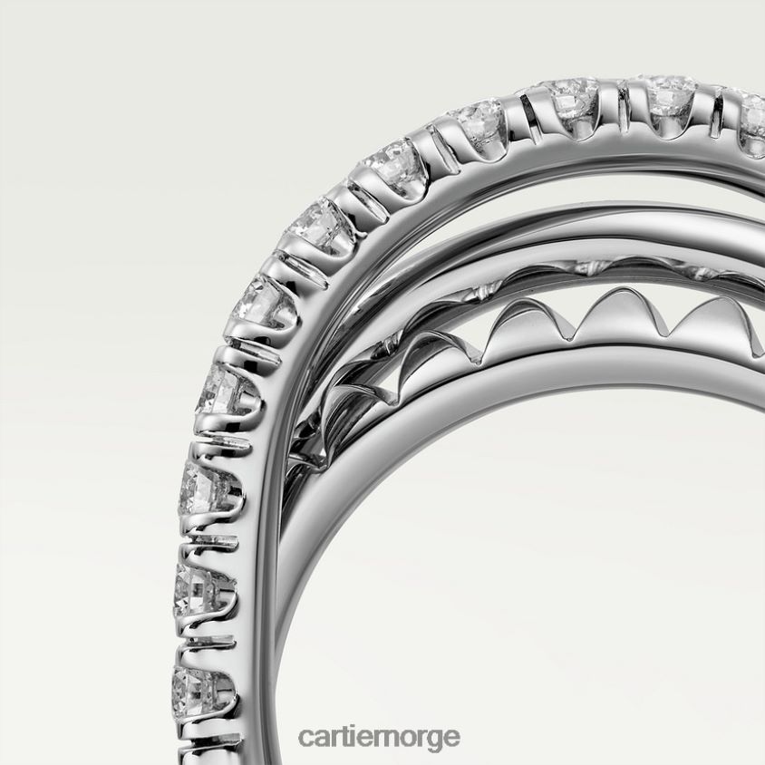 smykker Cartier etincelle ring hvitt gull F4466N100