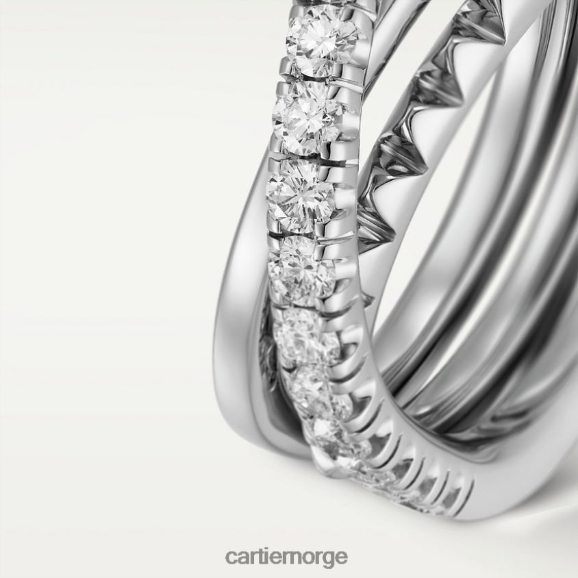 smykker Cartier etincelle ring hvitt gull F4466N100