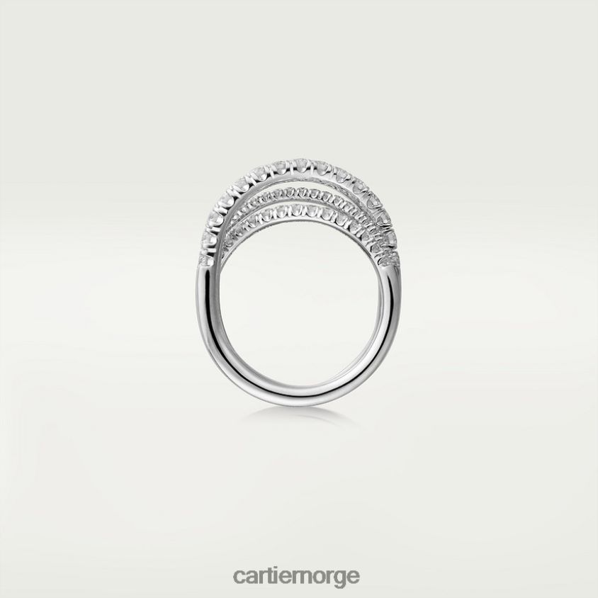 smykker Cartier etincelle ring hvitt gull F4466N101