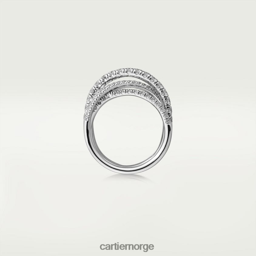 smykker Cartier etincelle ring hvitt gull F4466N102