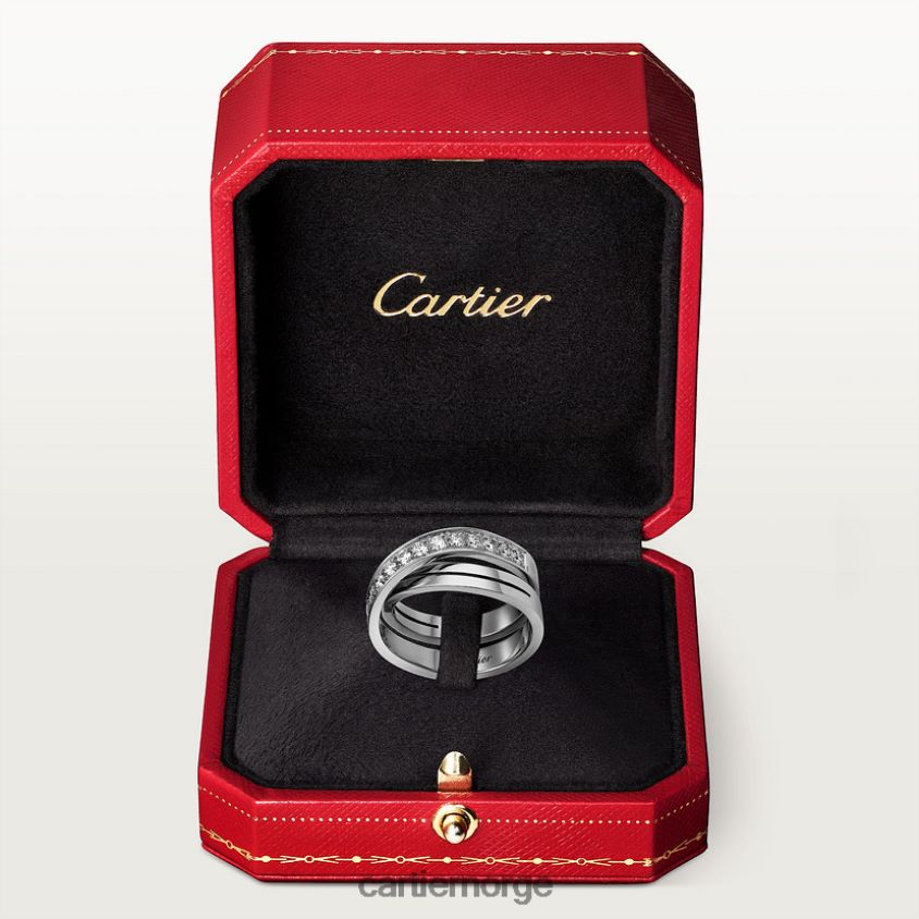 smykker Cartier etincelle ring hvitt gull F4466N105