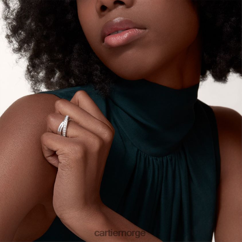 smykker Cartier etincelle ring hvitt gull F4466N105