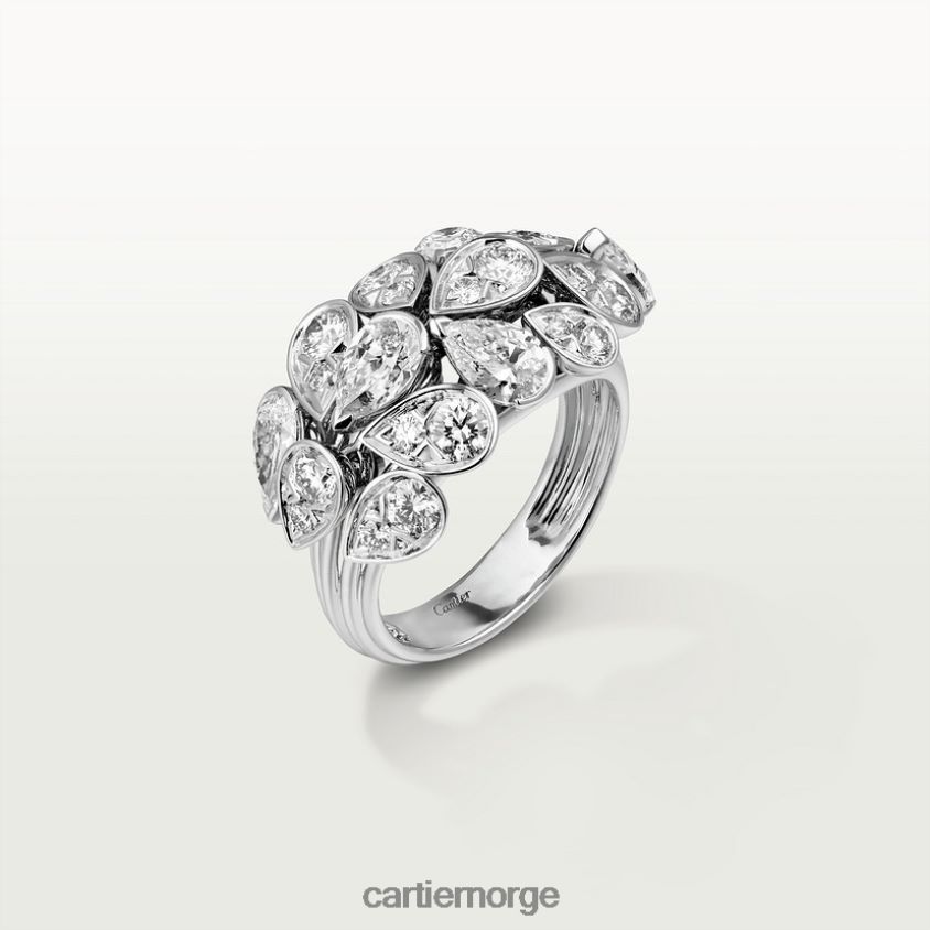 smykker Cartier pluie ring stilig F4466N109