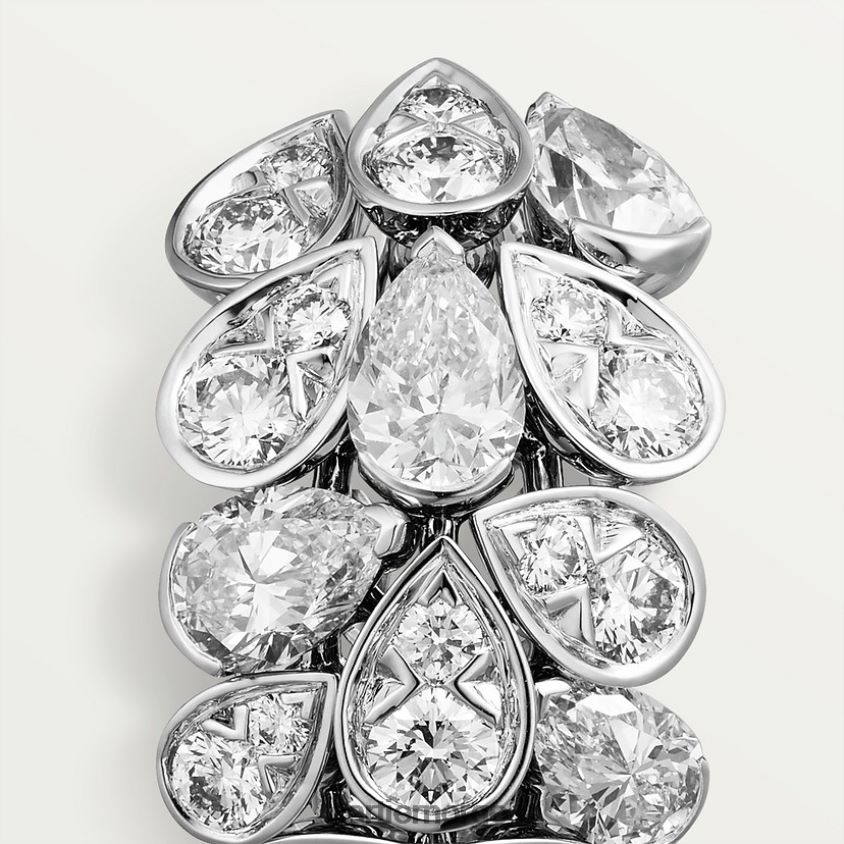 smykker Cartier pluie ring stilig F4466N109