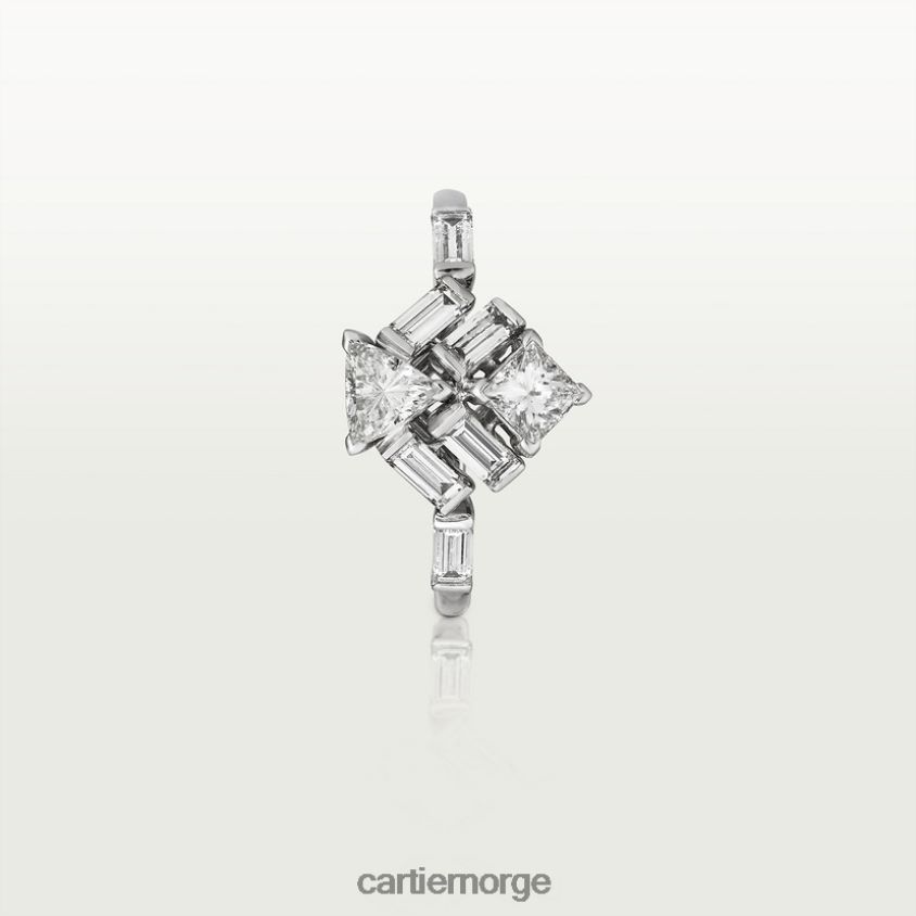 smykker Cartier refleksjonsring hvitt gull F4466N103