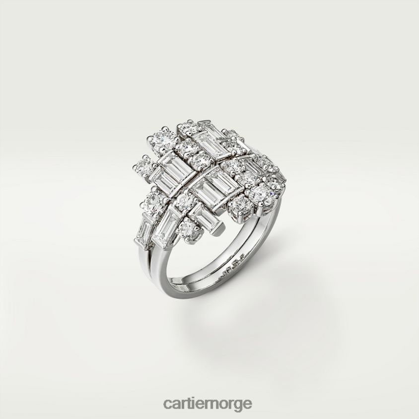 smykker Cartier refleksjonsring stilig F4466N110