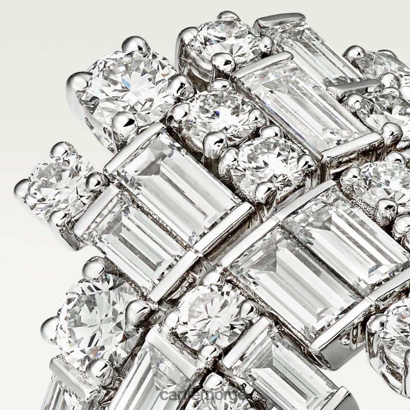 smykker Cartier refleksjonsring stilig F4466N110