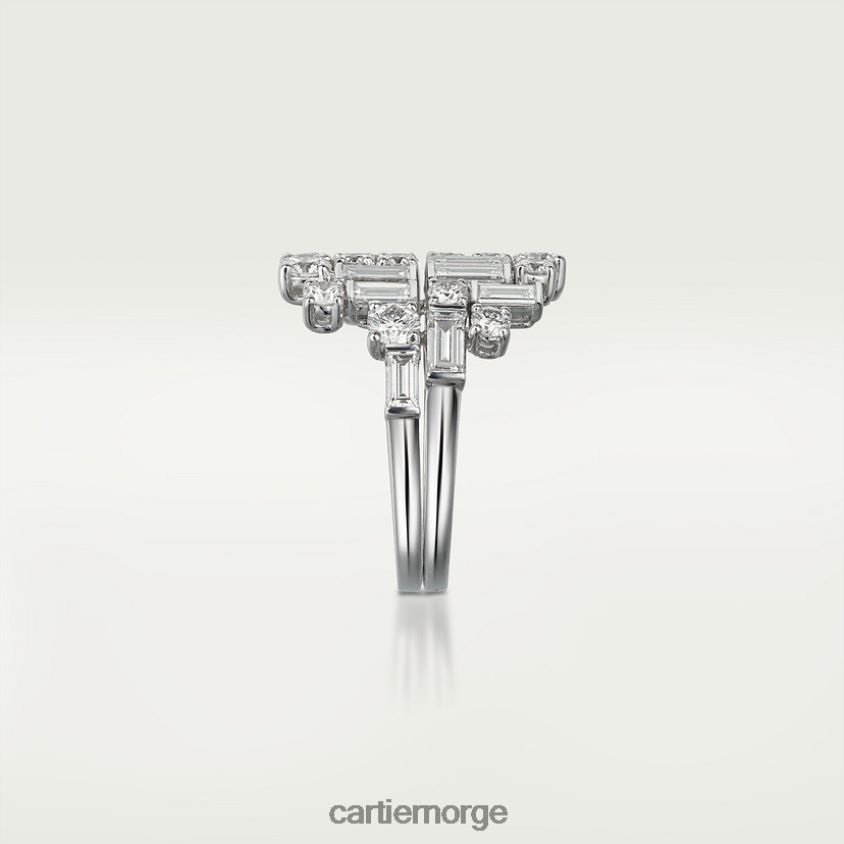 smykker Cartier refleksjonsring stilig F4466N110