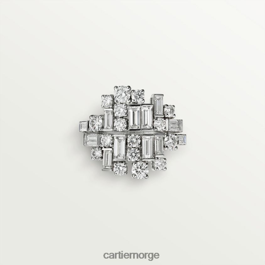 smykker Cartier refleksjonsring stilig F4466N110