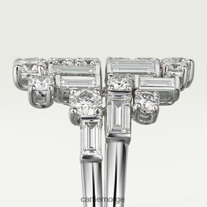 smykker Cartier refleksjonsring stilig F4466N110