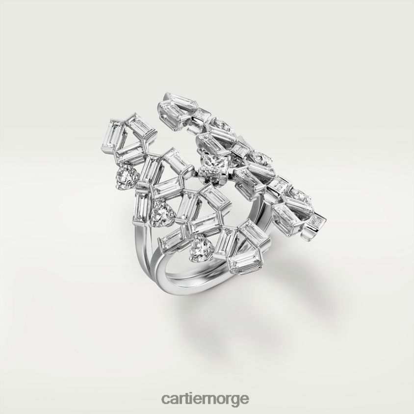 smykker Cartier refleksjonsring stilig F4466N111