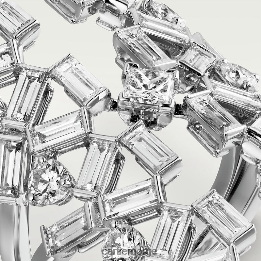 smykker Cartier refleksjonsring stilig F4466N111