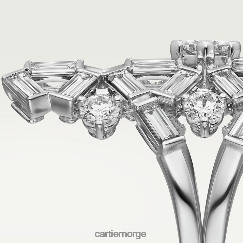 smykker Cartier refleksjonsring stilig F4466N111