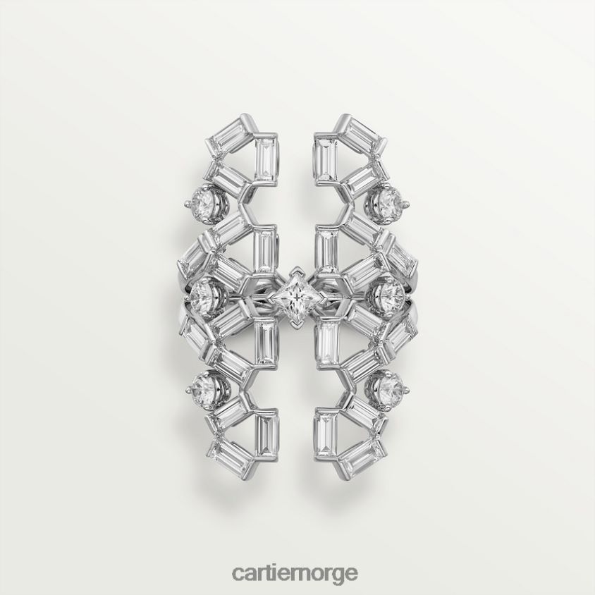 smykker Cartier refleksjonsring stilig F4466N111