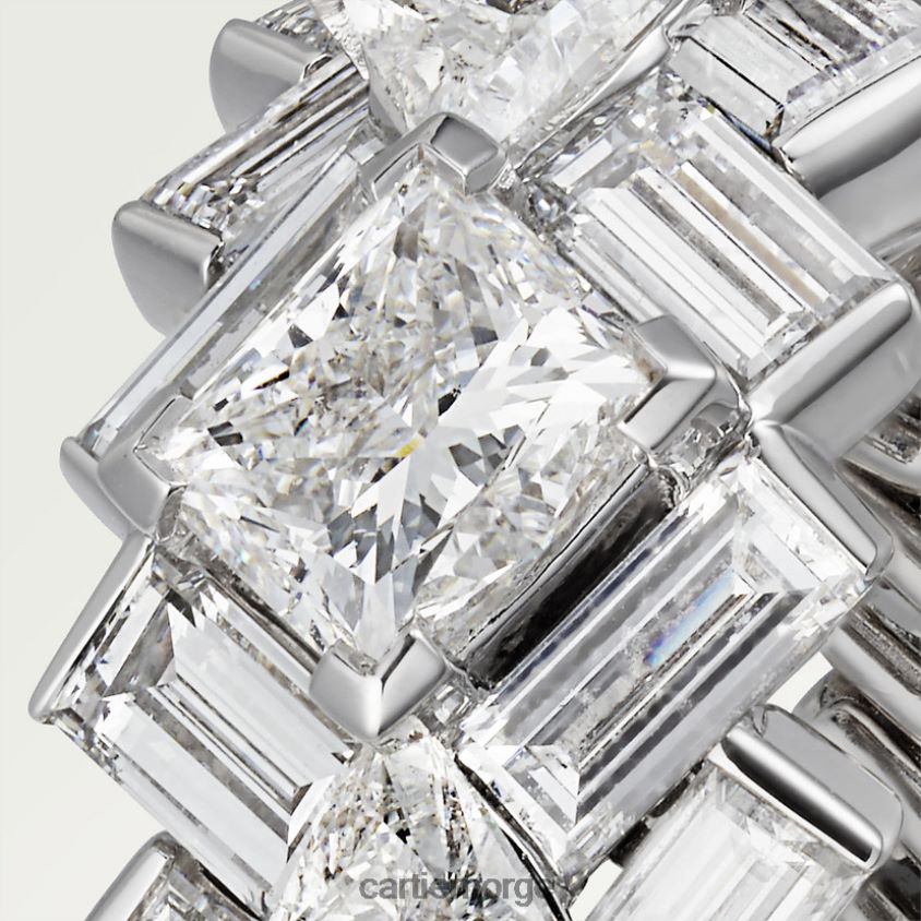 smykker Cartier refleksjonsring stilig F4466N112