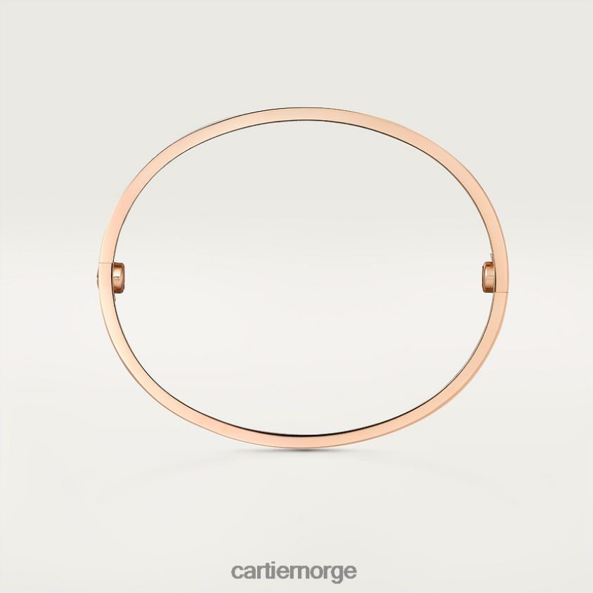 smykker Cartier kjærlighetsarmbånd, 4 diamanter Rose gull F4466N176
