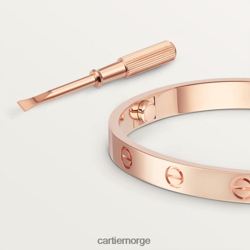 smykker Cartier kjærlighetsarmbånd Rose gull F4466N167