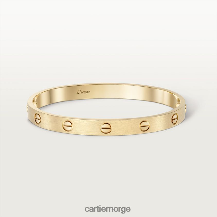 smykker Cartier kjærlighetsarmbånd gult gull F4466N158
